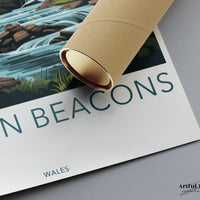 Brecon Beacons Poster | Wales Wall Art | UK Decor