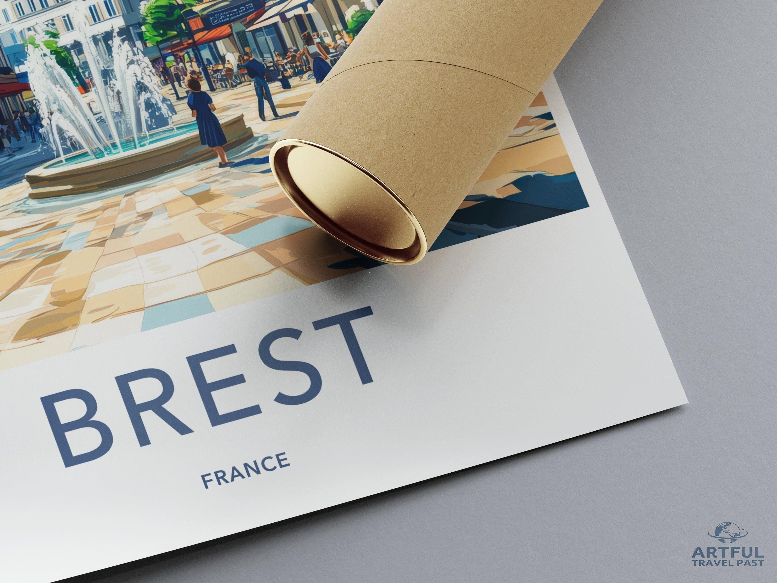 Brest France Poster - Wall Art