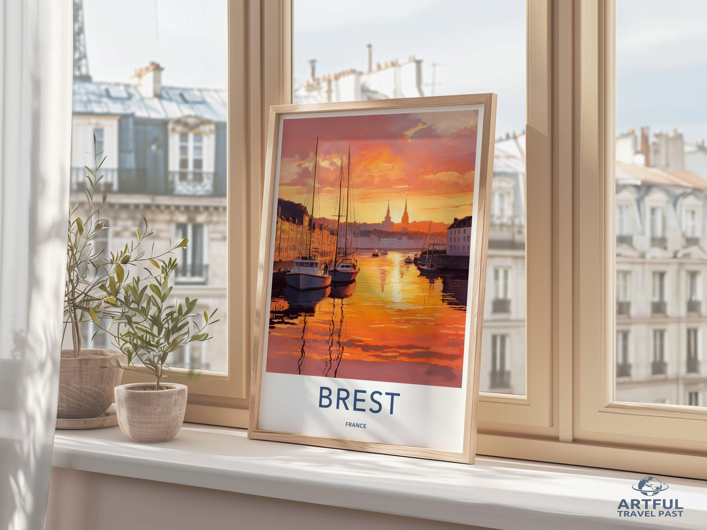 Brest Poster - France Wall Art