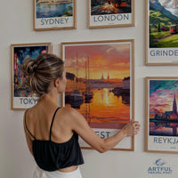 Brest Poster - France Wall Art