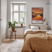 Brest Poster - France Wall Art