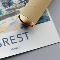 Brest Poster - France Wall Art
