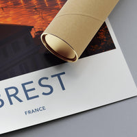 Brest Poster - France Wall Art