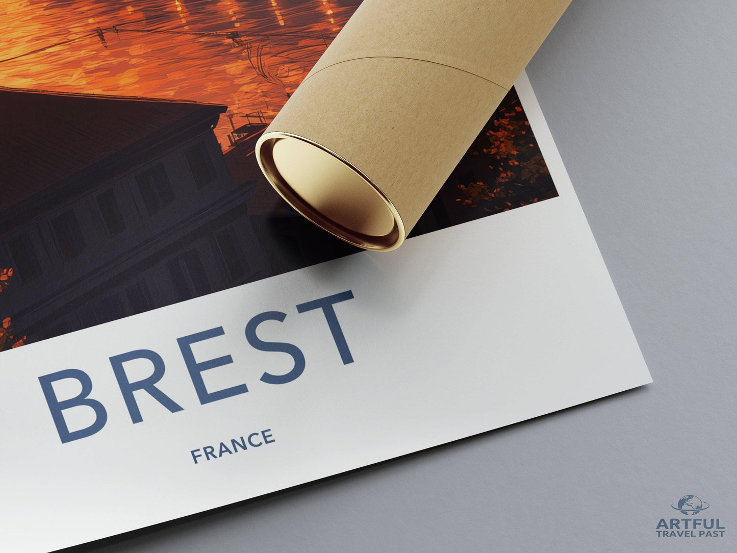 Brest Poster - France Wall Art