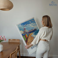 Brighton Poster - England Wall Art