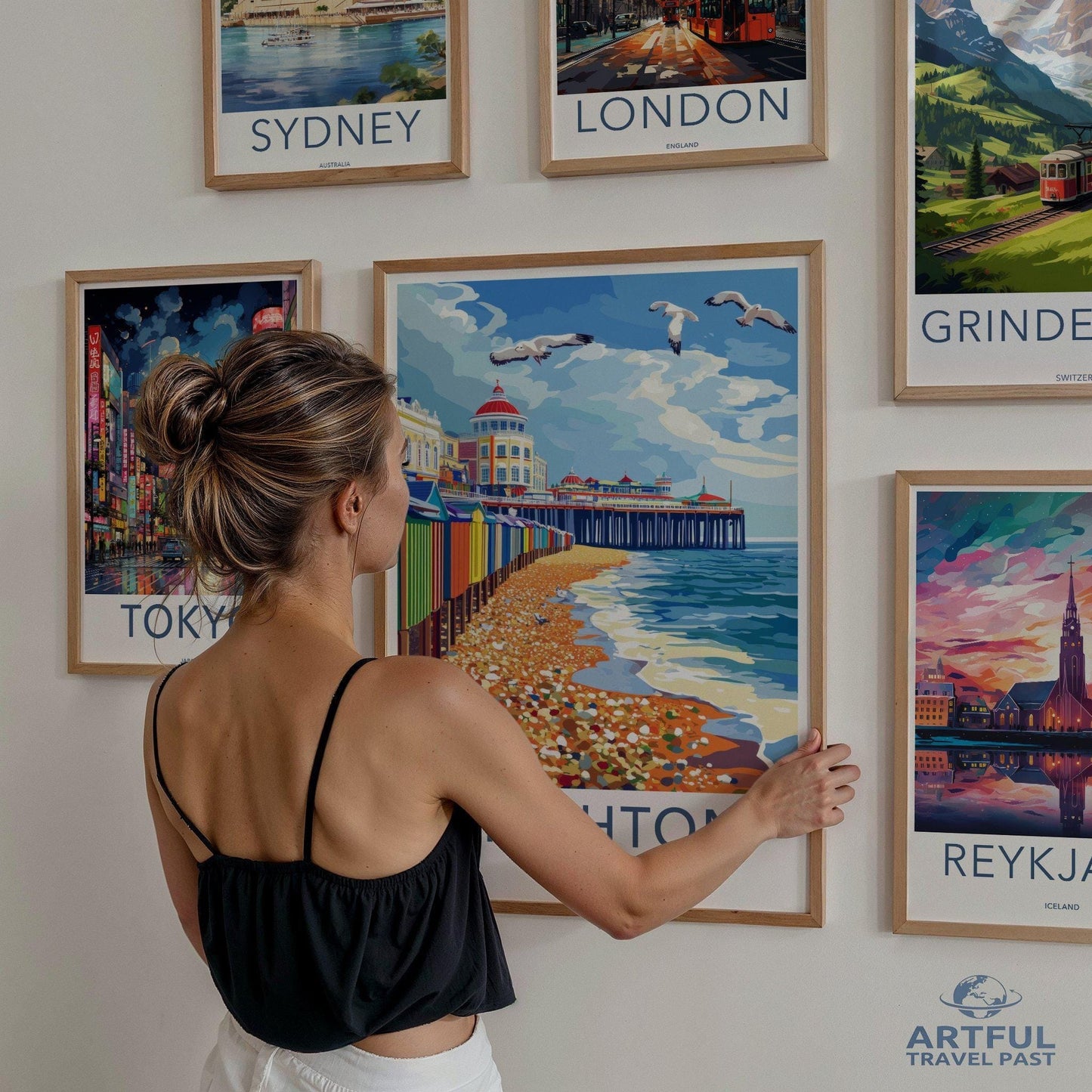 Brighton Poster - England Wall Art