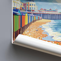 Brighton Poster - England Wall Art