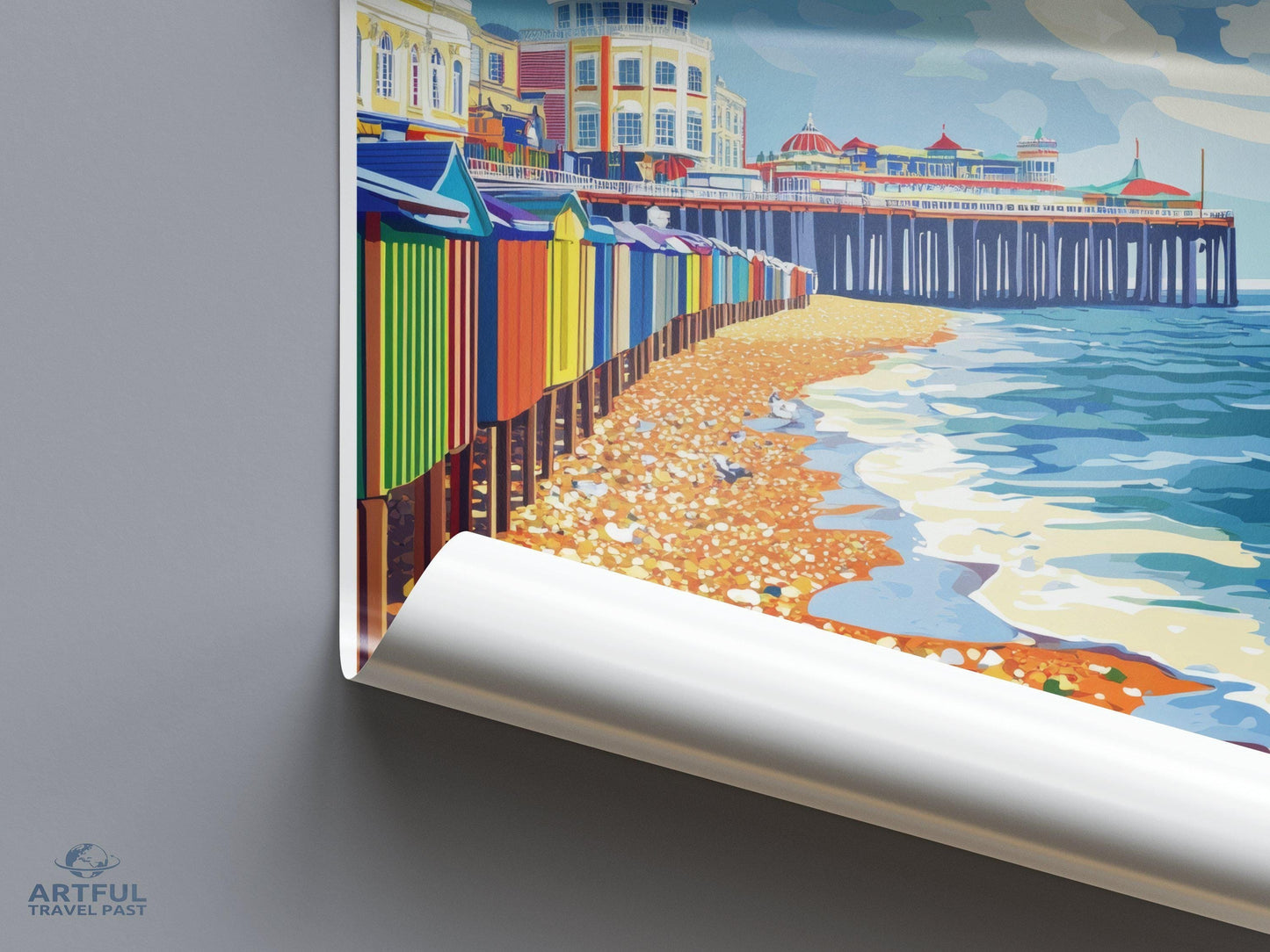 Brighton Poster - England Wall Art