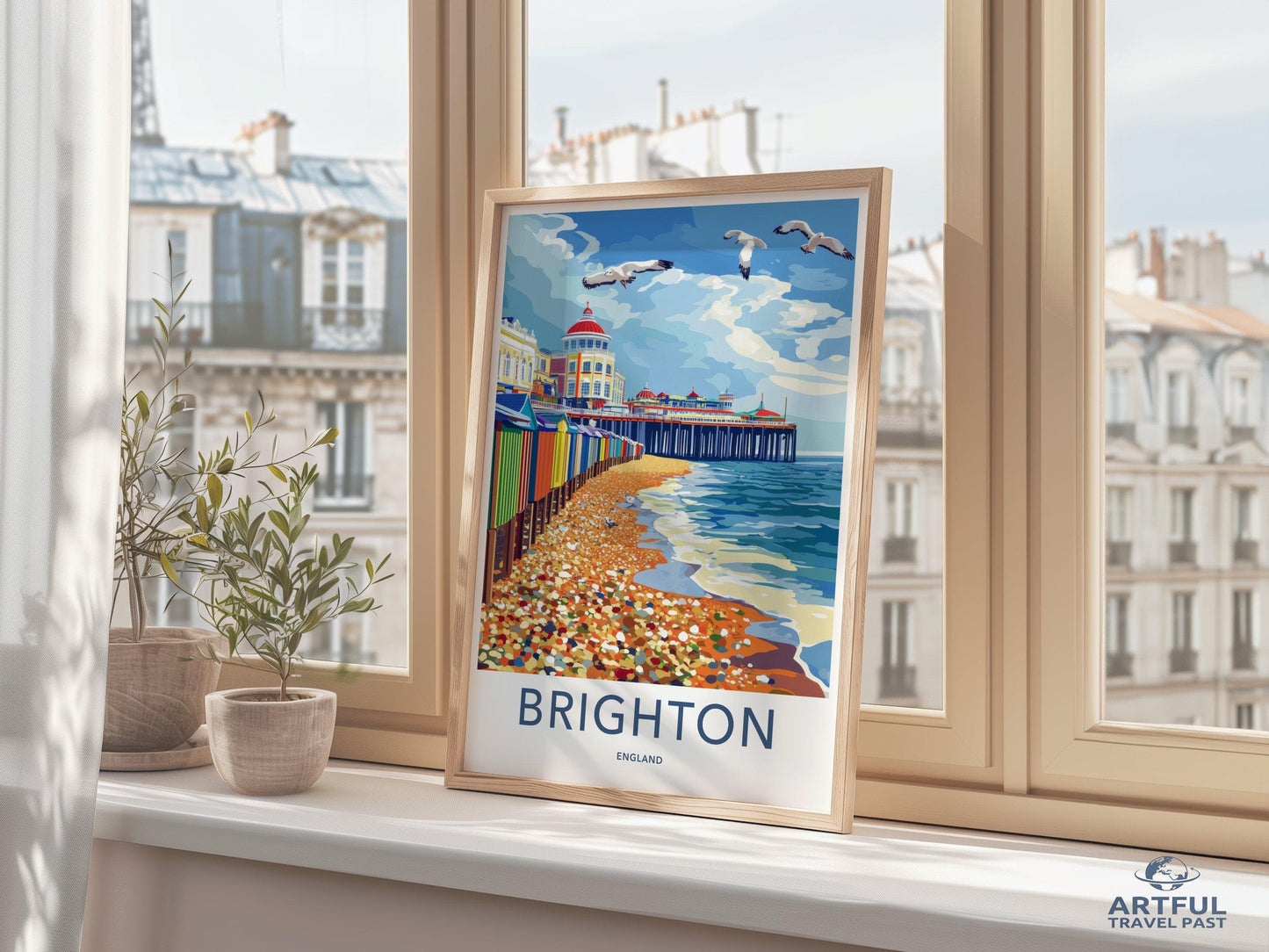 Brighton Poster - England Wall Art
