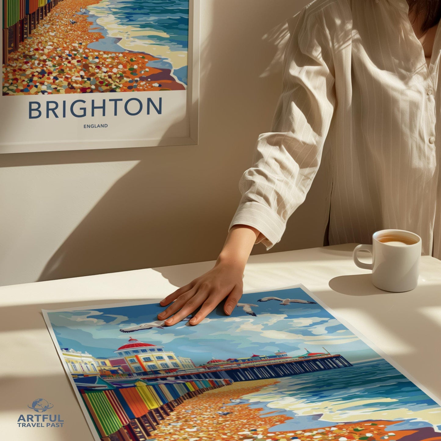 Brighton Poster - England Wall Art