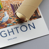 Brighton Poster - England Wall Art
