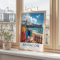 Brighton Poster - England Wall Art