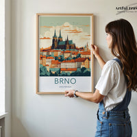 Brno Poster - Czech Republic Wall Art
