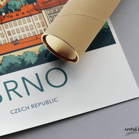 Brno Poster - Czech Republic Wall Art