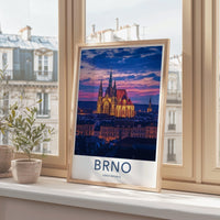 Brno Poster - Czech Republic Wall Art