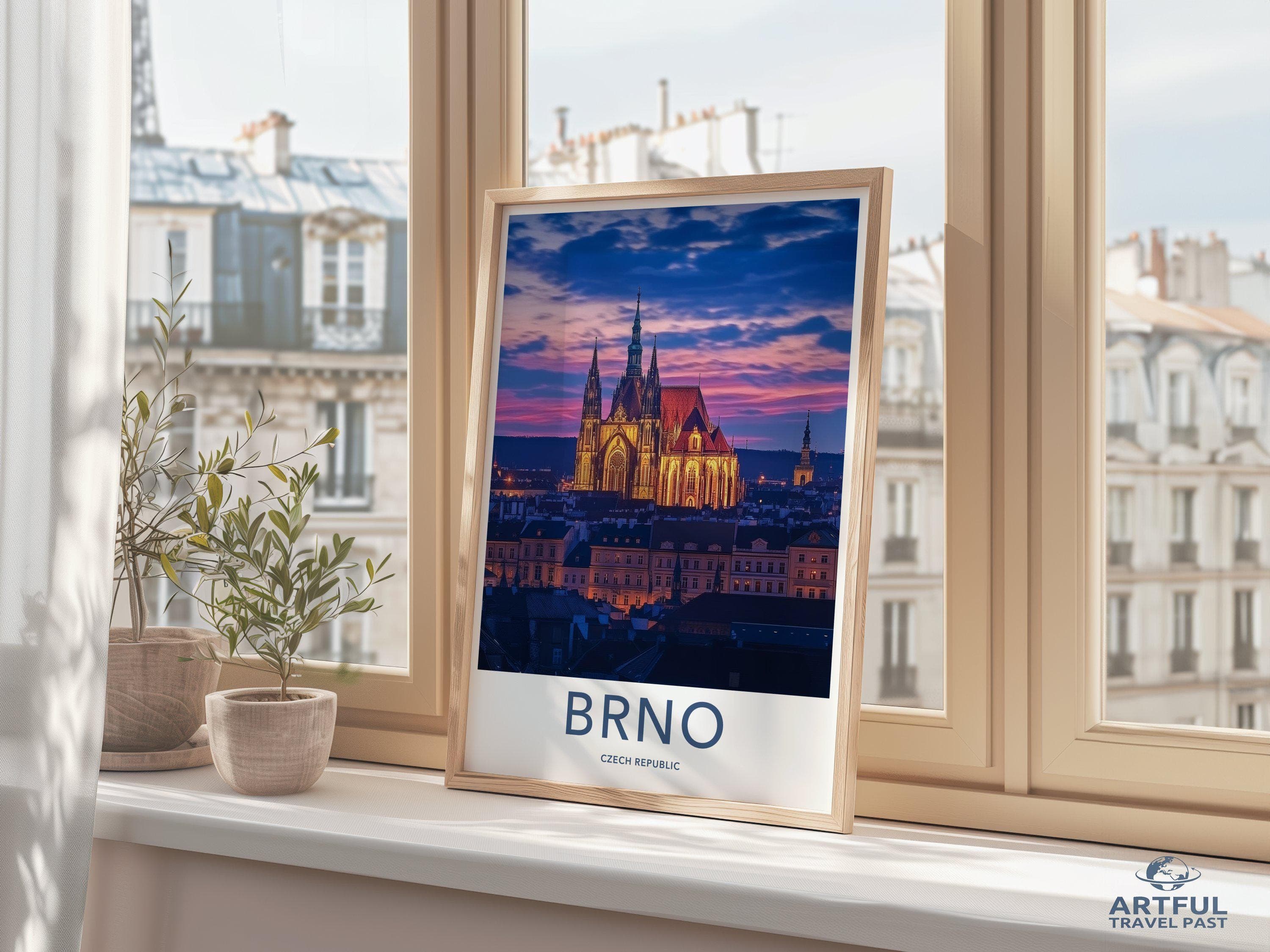 Brno Poster - Czech Republic Wall Art