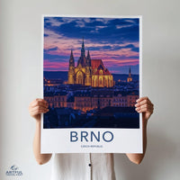 Brno Poster - Czech Republic Wall Art