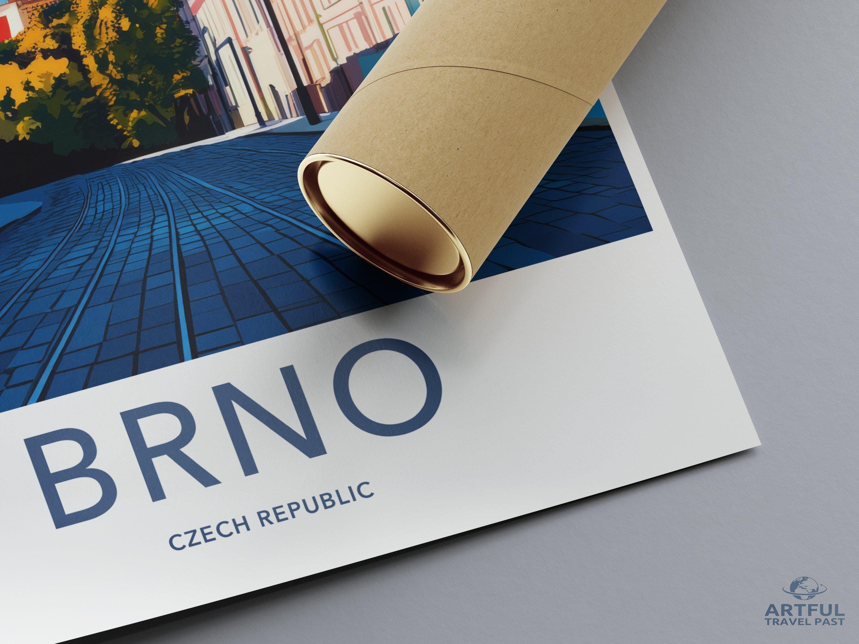 Brno Poster - Czech Republic Wall Art