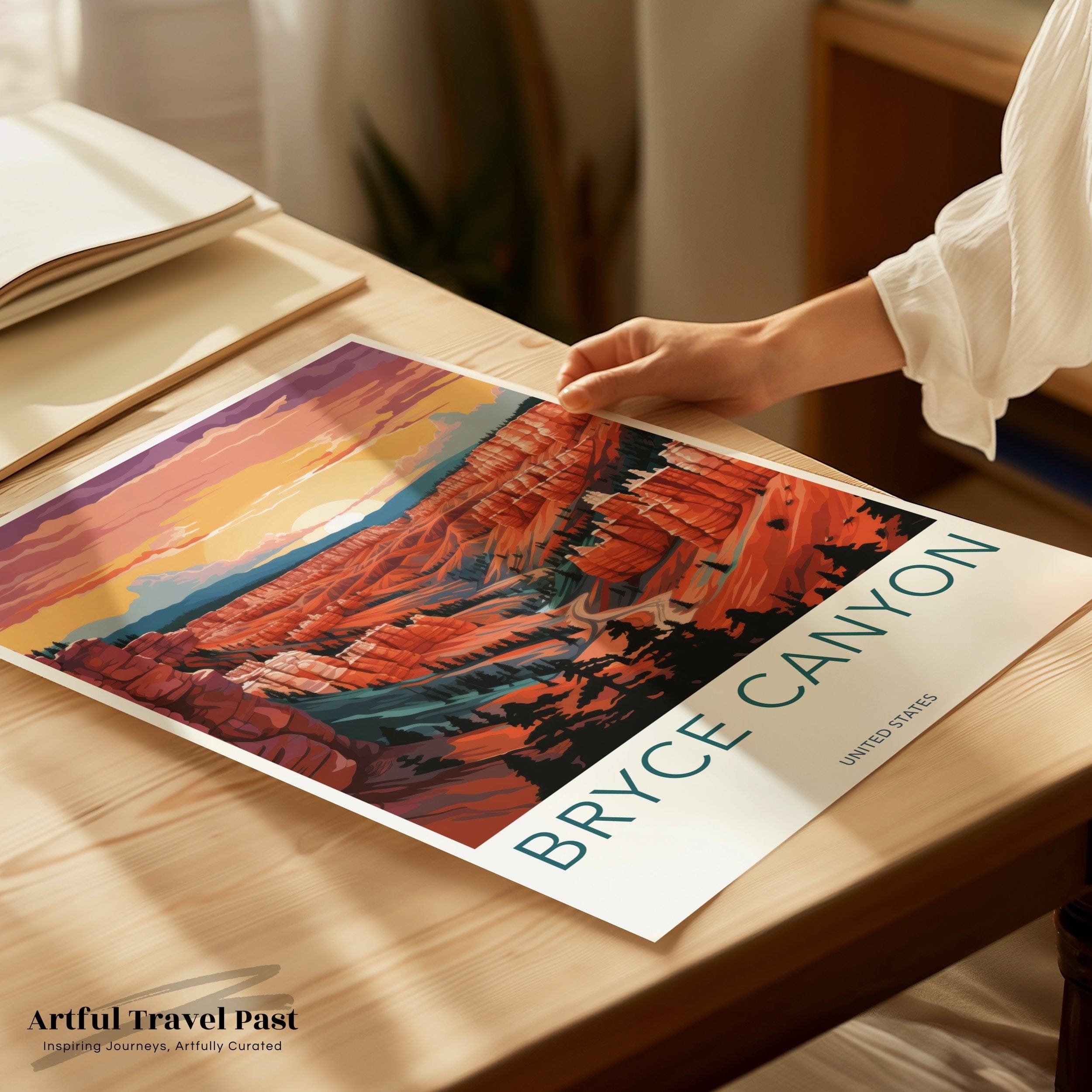 Bryce Canyon Poster | Utah Wall Art | America Decor