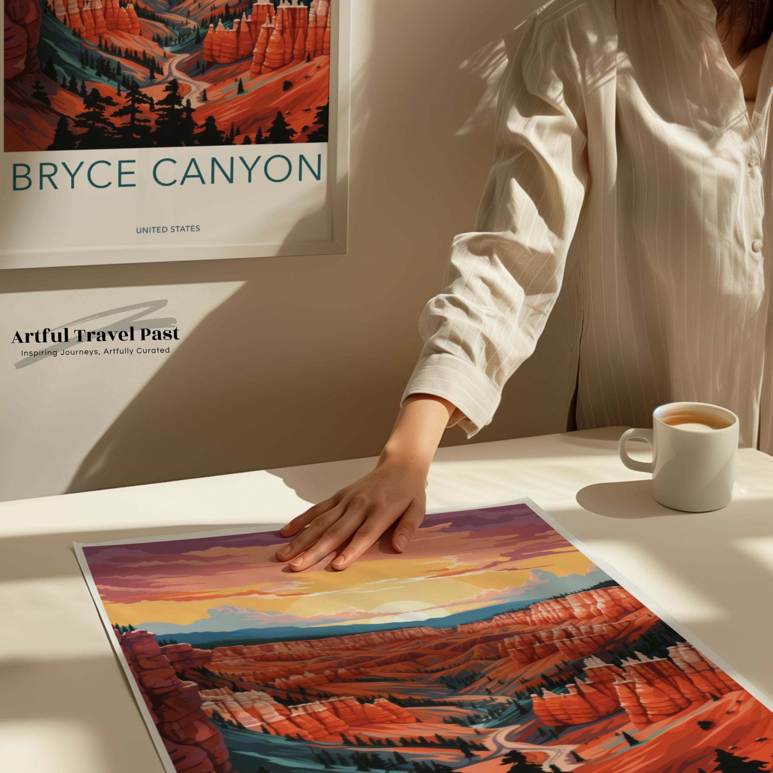 Bryce Canyon Poster | Utah Wall Art | America Decor