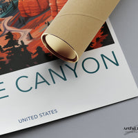 Bryce Canyon Poster | Utah Wall Art | America Decor