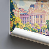 Bucharest Poster - Romania Wall Art