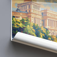 Bucharest Poster - Romania Wall Art