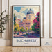 Bucharest Poster | Romania Wall Art | Europe Decor