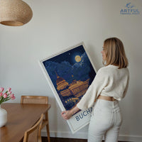 Bucharest Romania Poster - Wall Art