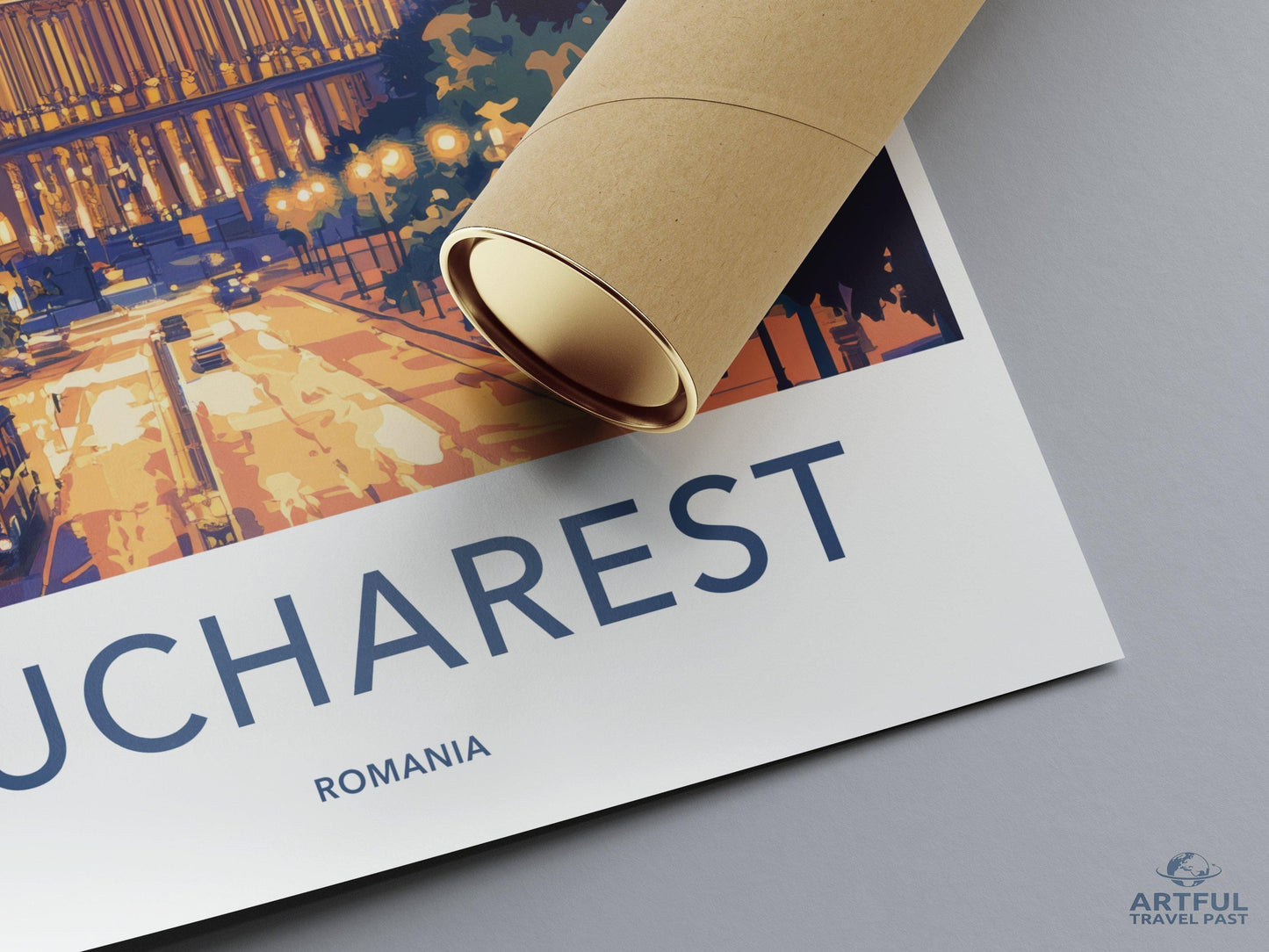 Bucharest Romania Poster - Wall Art