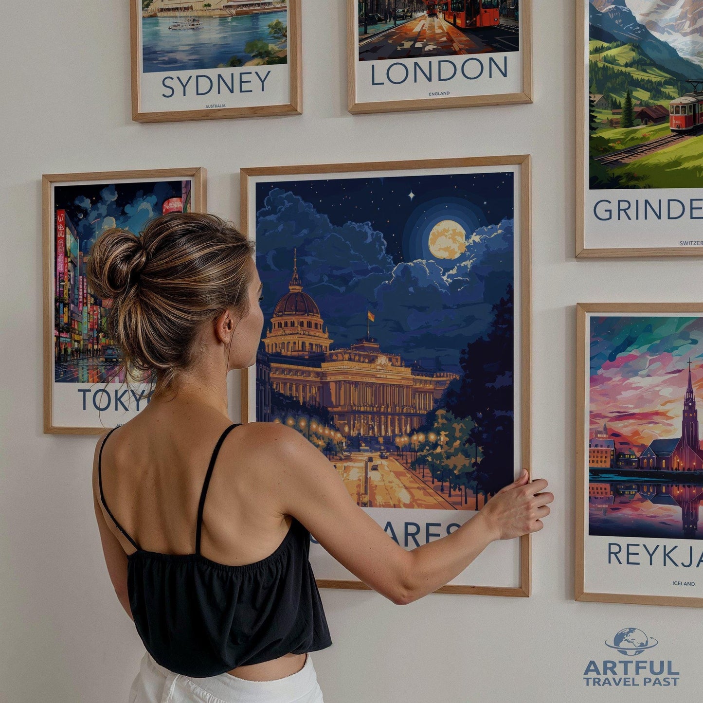 Bucharest Romania Poster - Wall Art