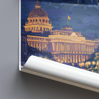 Bucharest Romania Poster - Wall Art