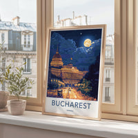 Bucharest Romania Poster - Wall Art