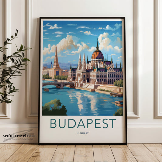 Budapest Poster - Hungary Wall Art