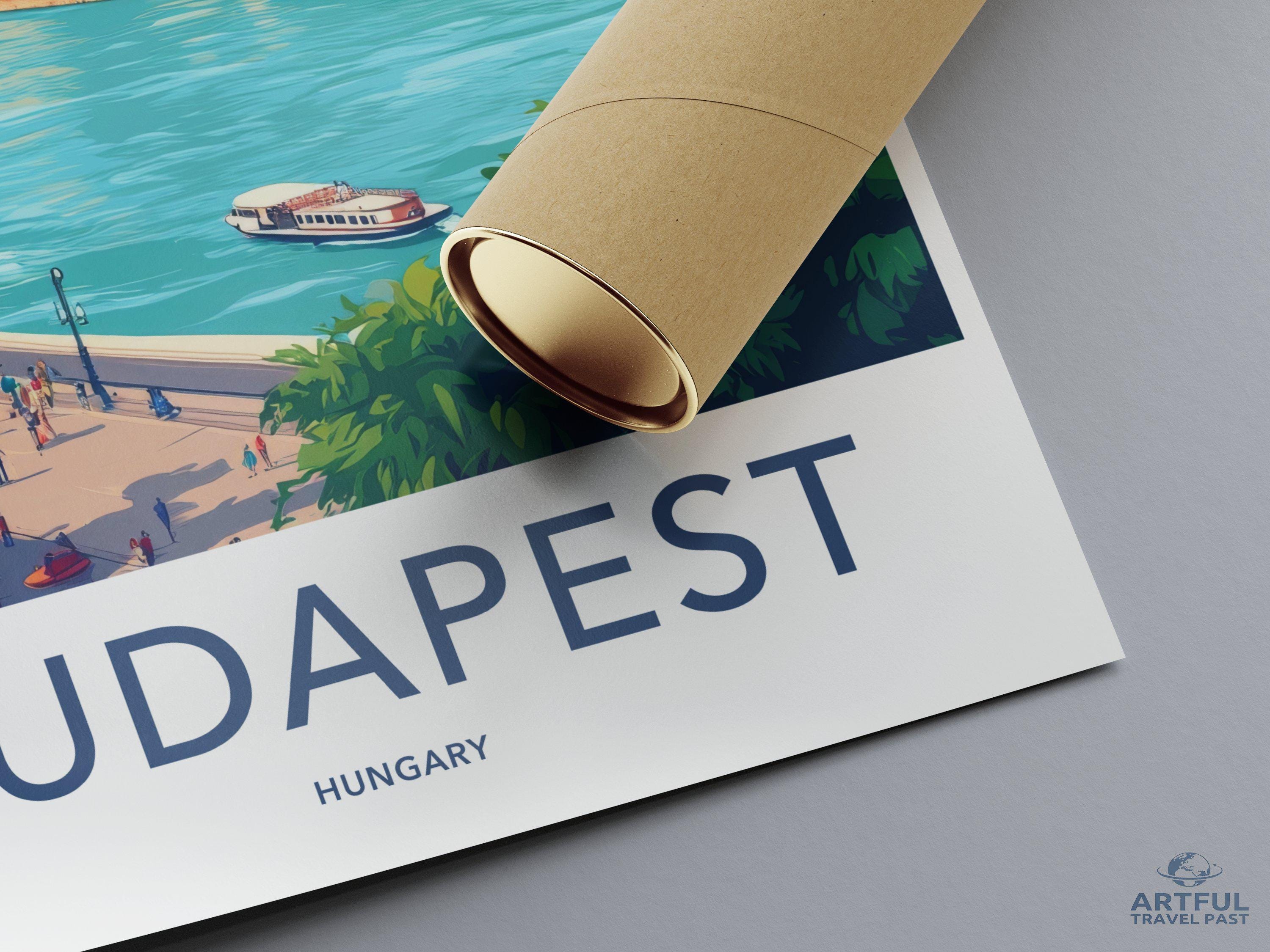 Budapest Poster - Hungary Wall Art