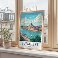 Budapest Poster - Hungary Wall Art