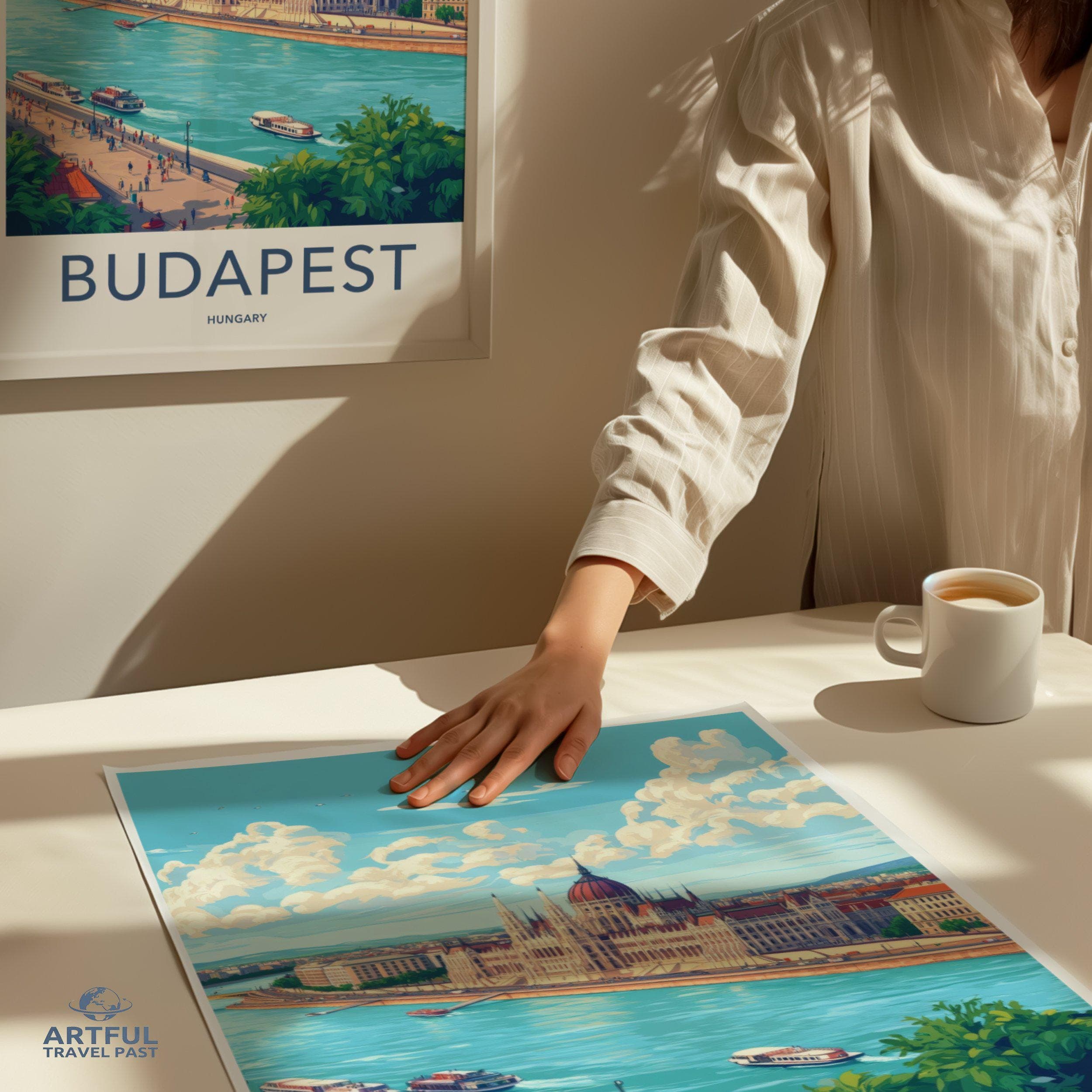 Budapest Poster - Hungary Wall Art