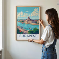 Budapest Poster - Hungary Wall Art