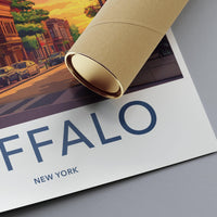 Buffalo Poster - New York Wall Art