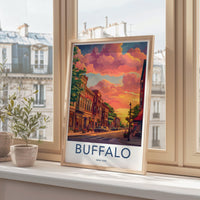 Buffalo Poster - New York Wall Art