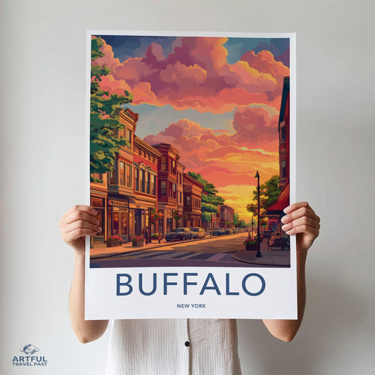 Buffalo Poster - New York Wall Art