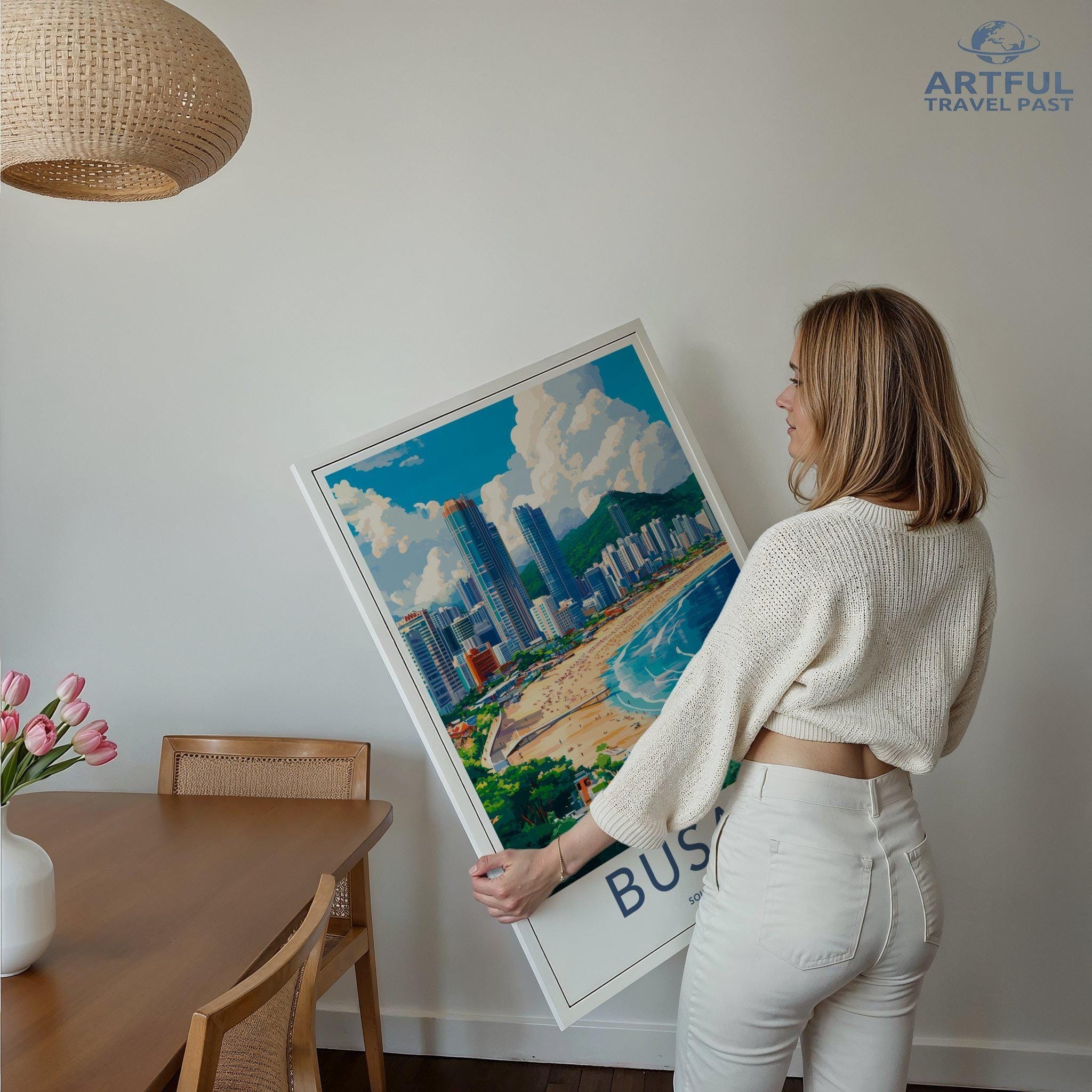 Busan Poster - South Korea Wall Art