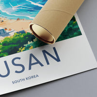 Busan Poster - South Korea Wall Art