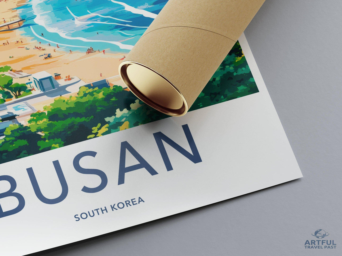 Busan Poster - South Korea Wall Art