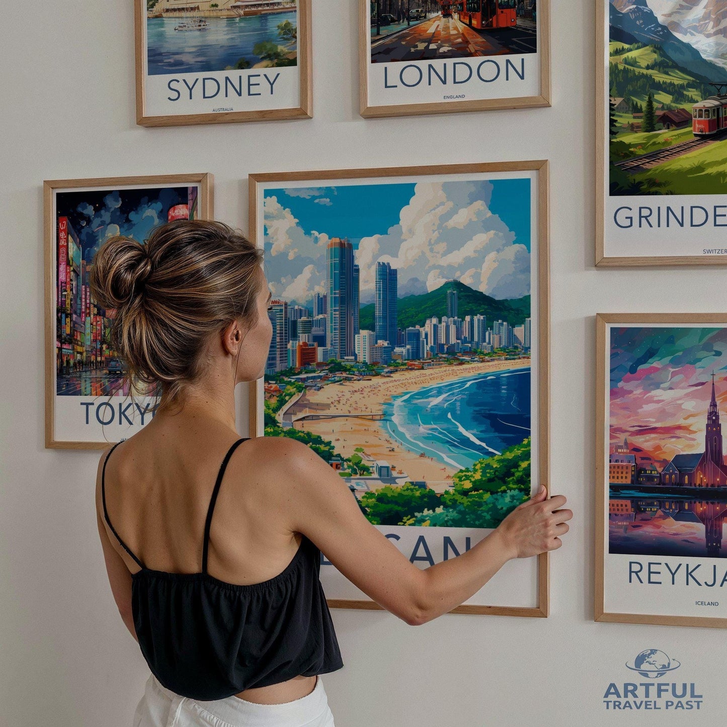 Busan Poster - South Korea Wall Art