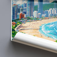 Busan Poster - South Korea Wall Art