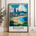 Busan Poster - South Korea Wall Art