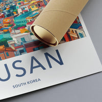 Busan Poster - South Korea Wall Art