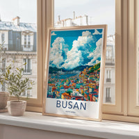Busan Poster - South Korea Wall Art