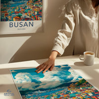 Busan Poster - South Korea Wall Art